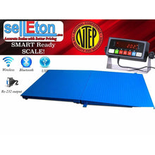 SellEton 48 x 60 (4' x 5') Heavy Duty Floor Scale with Ramp & Printer |  10,000 lbs x 1 lb