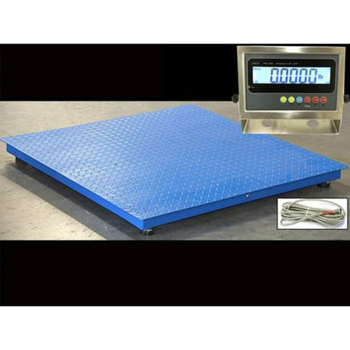 SellEton NEW Industrial 48" x 48" Floor scale / Pallet size / SS indicator