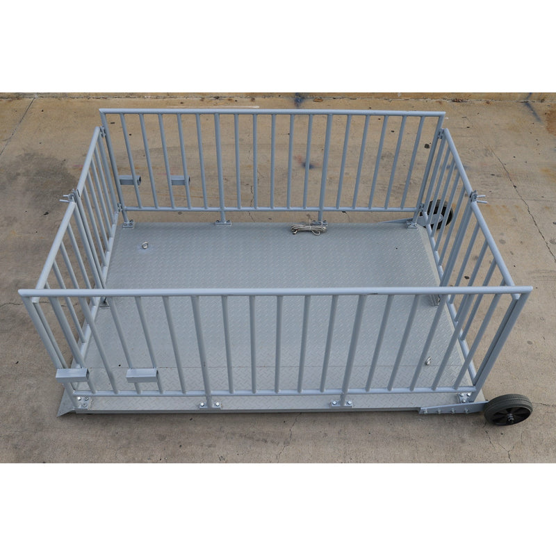 SL-930-5’x7’  ( 60” x 84” ) platform  Cage system Portable Livestock Animal Weighing Scale