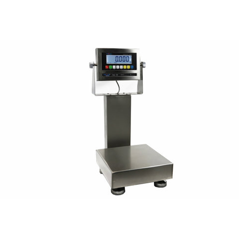 SL-915-SS-HP NTEP High-Precision Stainless Tabletop Scale – 10" x 10"