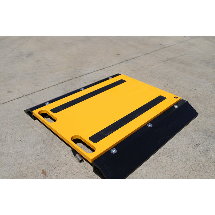 SellEton SL-928-1624-4  16" x 24" x 2" Four Portable Weigh Pads/ Indicator & Printer/ 100,000 lb x 20 lb