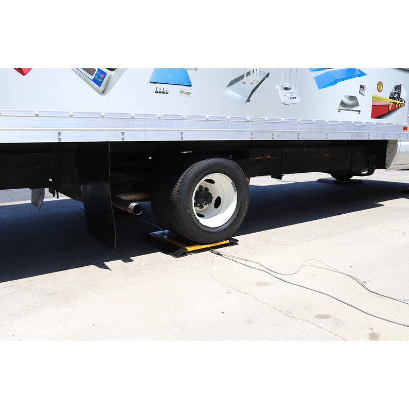 SellEton SL-928-1624-4  16" x 24" x 2" Four Portable Weigh Pads/ Indicator & Printer/ 100,000 lb x 20 lb