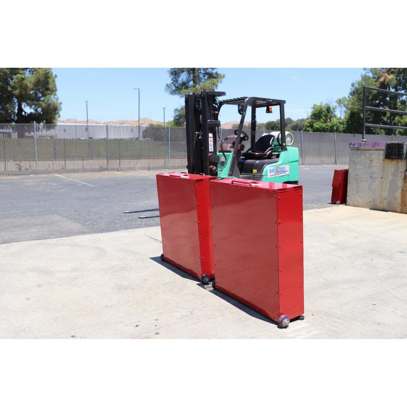 SellEton SL-928-1624-4  16" x 24" x 2" Four Portable Weigh Pads/ Indicator & Printer/ 100,000 lb x 20 lb