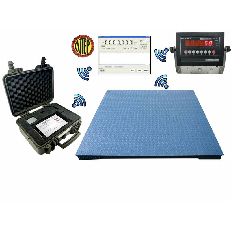 SellEton NEW Industrial NTEP 5' x 7' (60" x 84")  5000 lb x 1 lb for pallet, warehouse