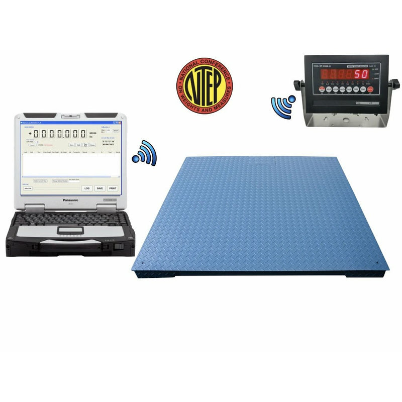 SellEton NEW Industrial NTEP 5' x 7' (60" x 84")  5000 lb x 1 lb for pallet, warehouse