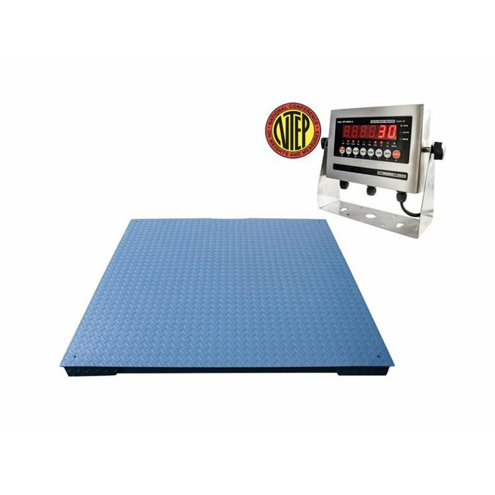 SellEton SL-800 NTEP 4-20 MA Analog out put System with 40" x 40" floor scale 5000 lb x 1 lb