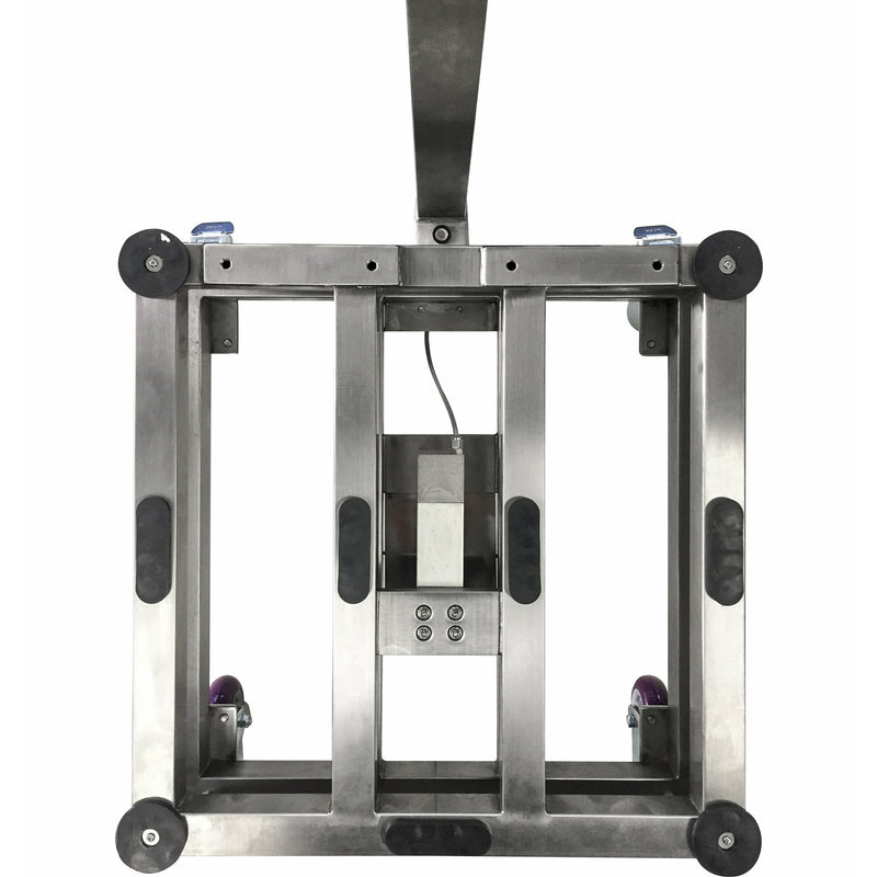 SL-915-SSBW NTEP Stainless Steel Wash-down Bench Scale with Wheels and Backrail + Software!