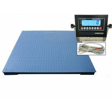 Load image into Gallery viewer, SellEton SL-700-7x7 Heavy Duty Industrial Floor scale 7’ x 7’ / 84” 10,000 lbs x 1 lb &amp; LCD display