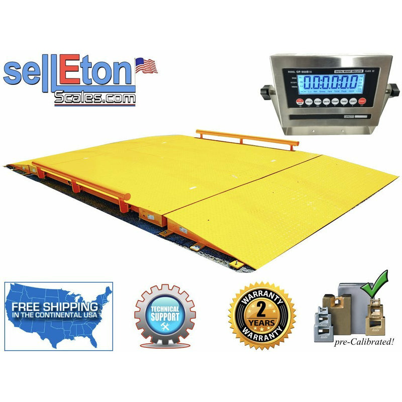 SL-934-30x10  Truck Scale used for reference weight only, 150,000 lb Capacity ( non-NTEP )