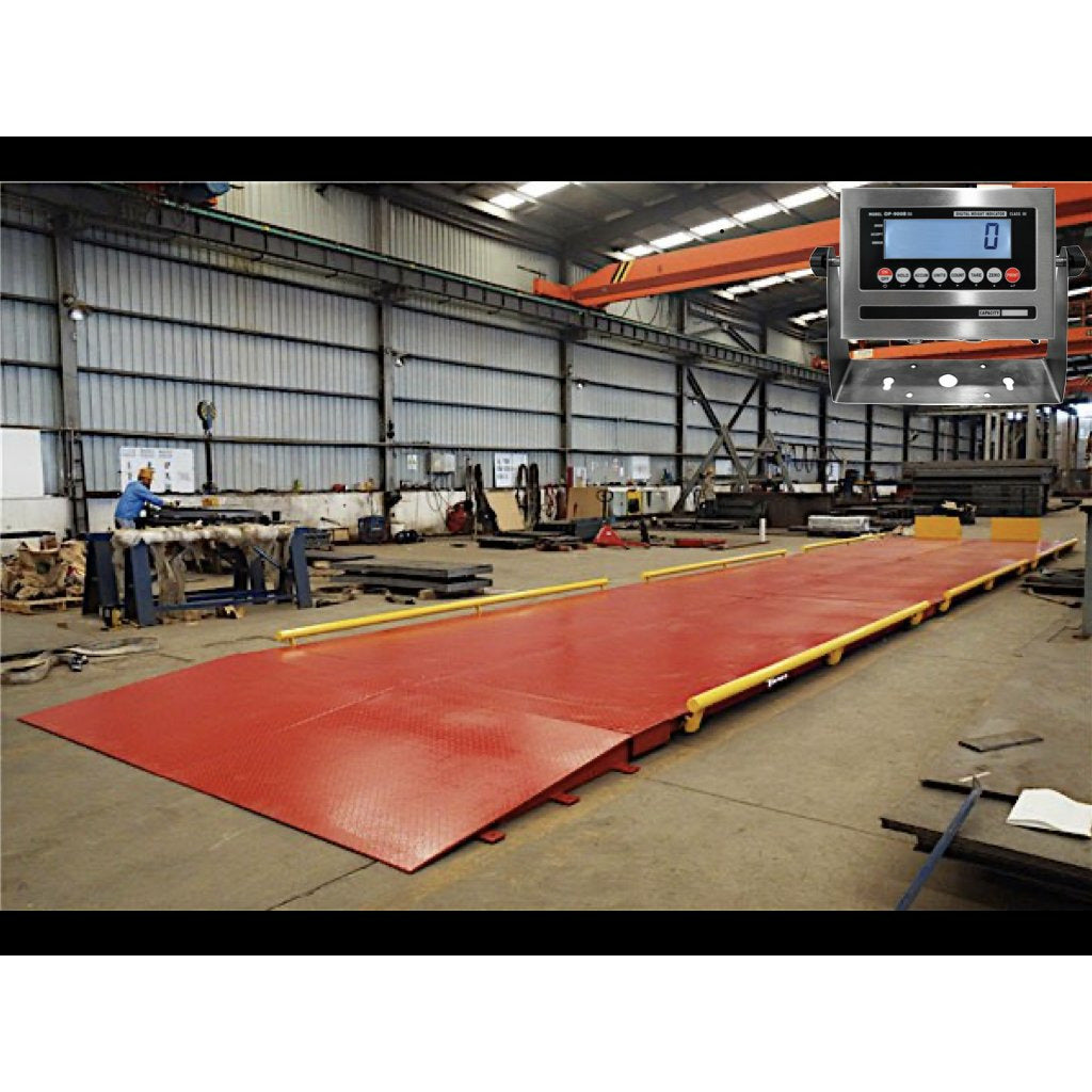 Portable Truck Scale - 30' x 10' 80 ton Gross Capacity (35 ton CLC / 3  Sections)