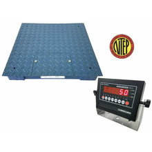 Load image into Gallery viewer, SellEton SL-800-2&#39;x2&#39; (24&quot; x 24&quot;) NTEP Heavy Duty Floor Scale | Capacity of 1000 lbs, 2500 lbs, 5000 lbs, 10000 lbs &amp; 20000 lbs | Industrial | Recycler