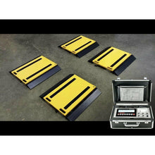 Load image into Gallery viewer, SellEton SL-928-1624-4  16&quot; x 24&quot; x 2&quot; Four Portable Weigh Pads/ Indicator &amp; Printer/ 100,000 lb x 20 lb