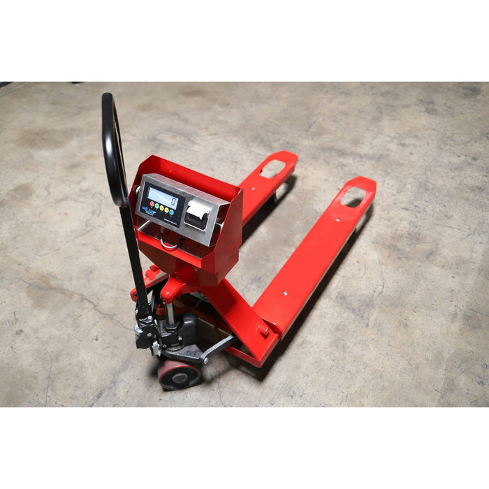 SL-5000-PJP Pallet Jack Scale with Built-in Printer l 5000 lb Capacity