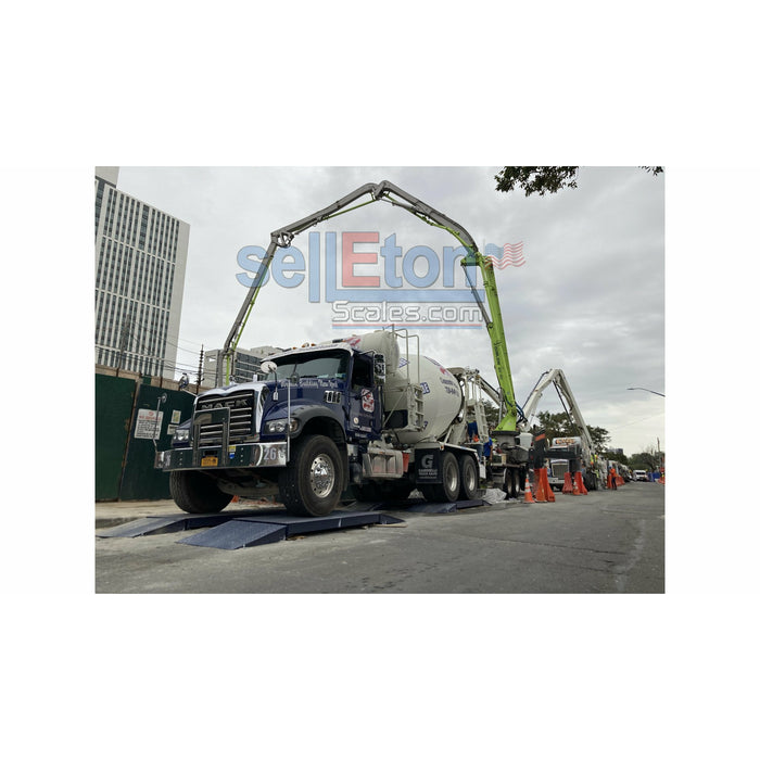 SellEton SL-60KX Heavy Duty 7' Truck Axle Scale with 60,000 lbs capacity