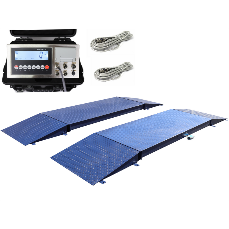 SellEton SL-80KX Heavy Duty 12' Truck Axle Scale 80,000 lbs capacity ( Imported )