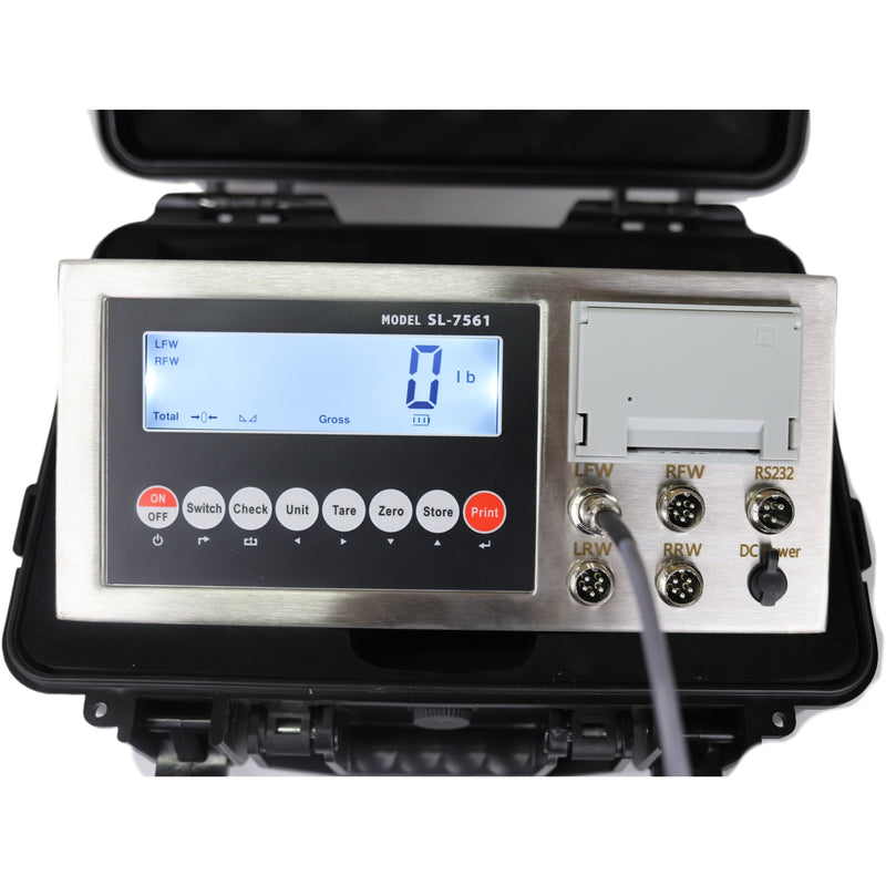 SellEton SL-60KX Heavy Duty 7' Truck Axle Scale with 60,000 lbs capacity ( Imported )