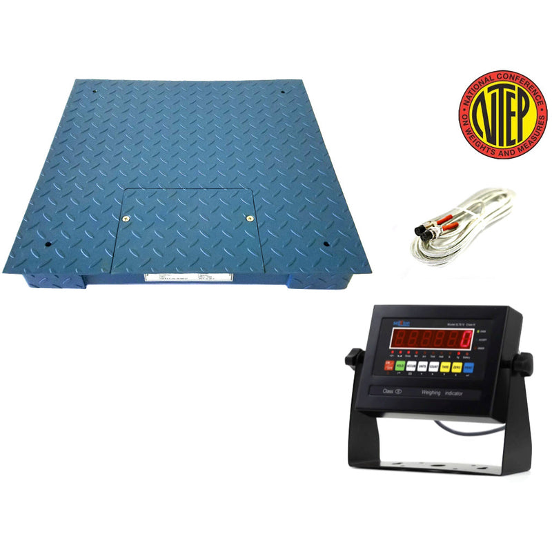 SellEton SL-800-2x2 NTEP 4-20 MA Analog out put System with 24" x 24" floor scale