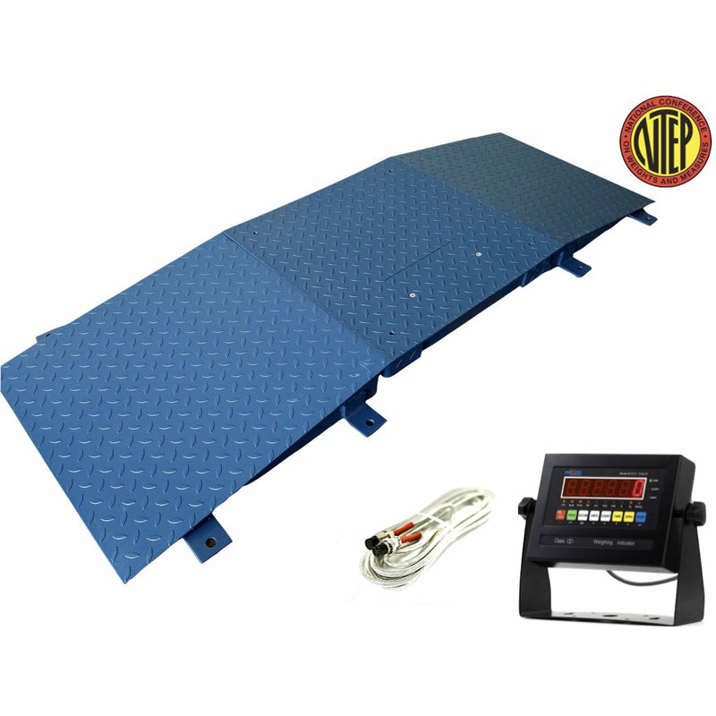 Industrial NTEP Floor Scale 24" x 24" + 2 Ramps