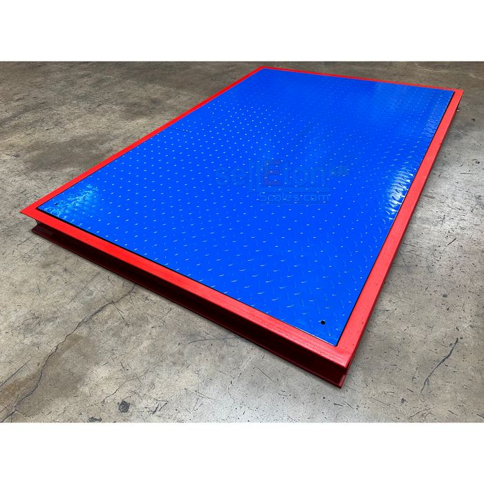 SellEton 72" x 48" ( 6' x 4' ) Floor Scale with Pit Frame, for above & in-ground use.