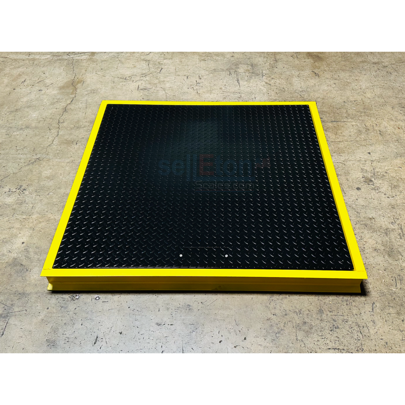 SellEton 60" x 60" ( 5' x 5' ) Floor Scale with Pit Frame, for above & in-ground use.