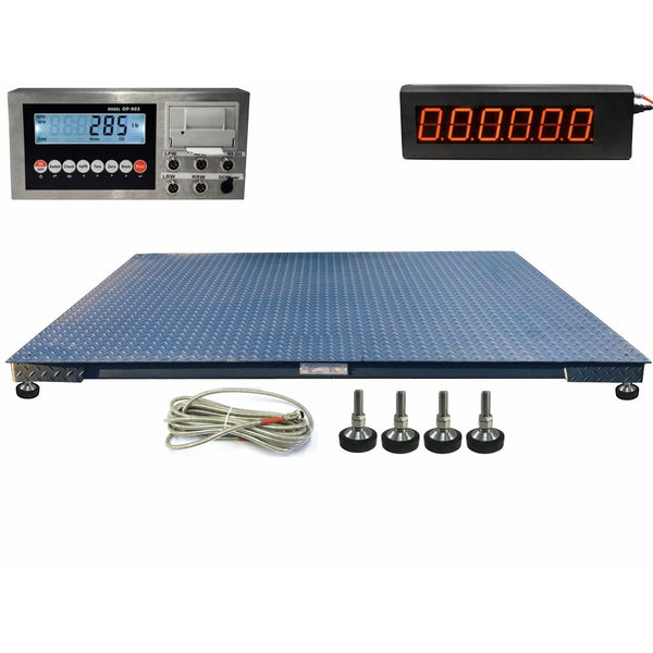 Floor Scale & LCD indicator & Scoreboard | (60" x 96")