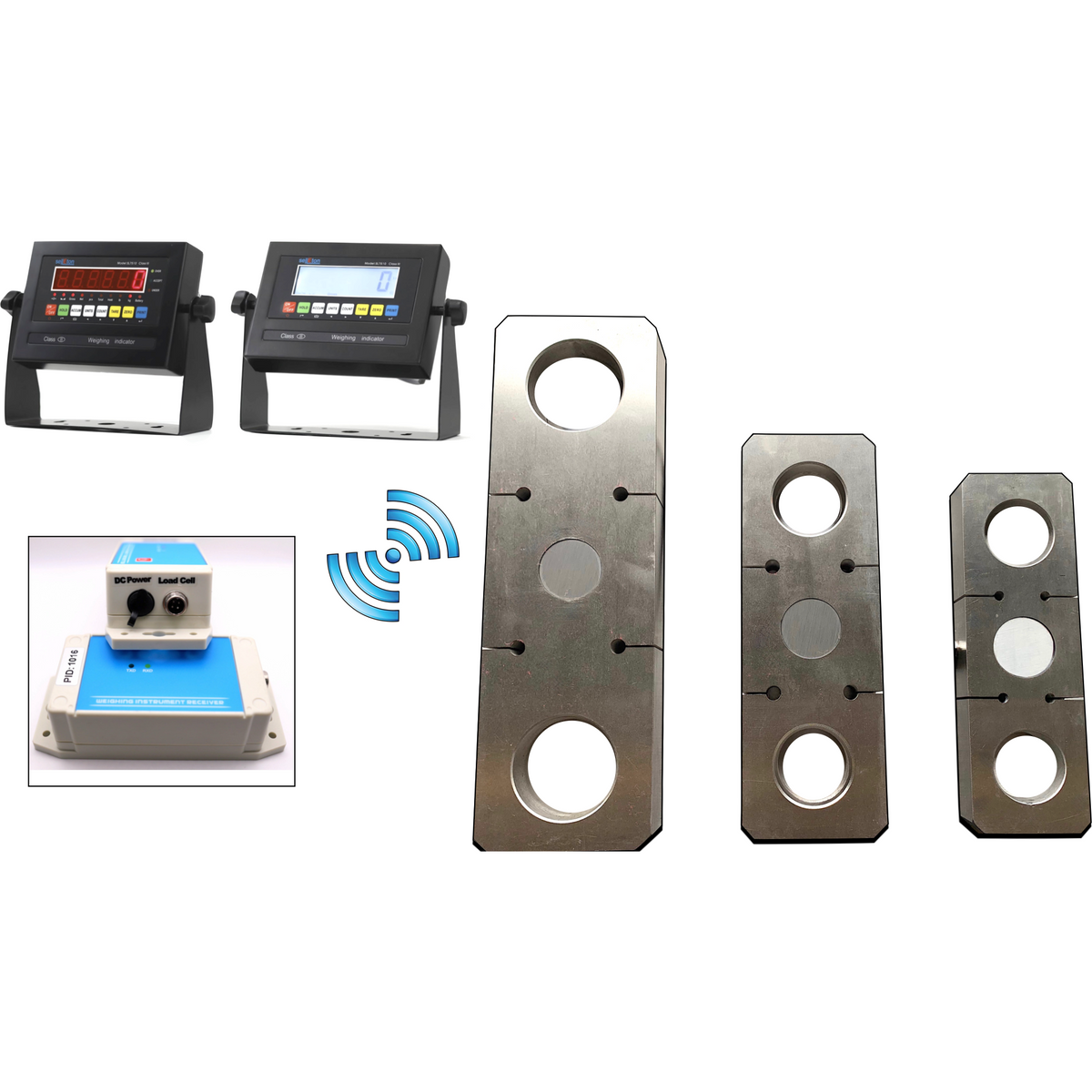 Wireless SL-927-W Tension Scale With LED / LCD | 25000