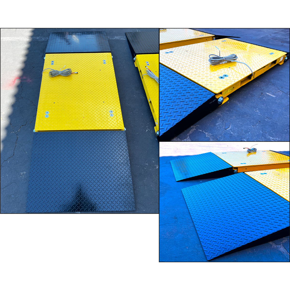 SL-928-4-HD-100k Industrial weigh pad system for truck & axle weighing ...