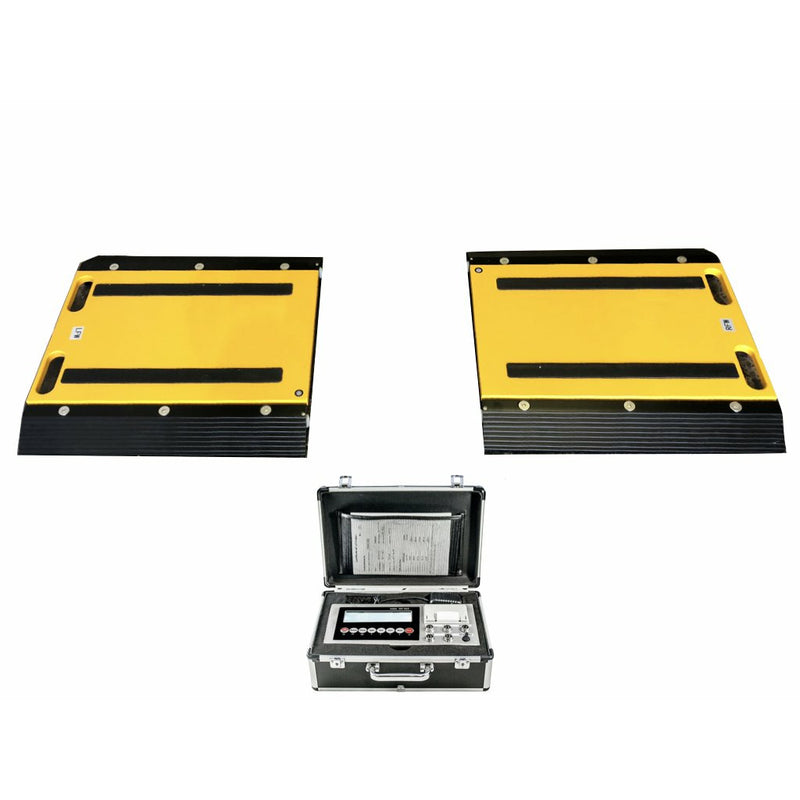 SellEton SL-928-1614  16" x 14" x 2" Two Portable Weigh Pads / Indicator & Printer / 20,000 lbs x 5 lb