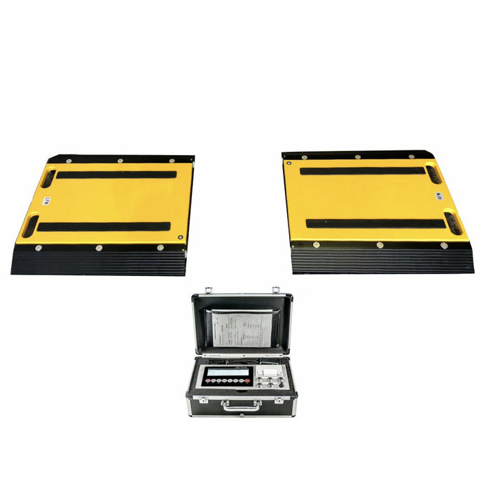 SellEton SL-928-1624  16" x 24" x 2" Two Portable Weigh Pads / Indicator & Printer/ 50,000 lbs x 10 lb