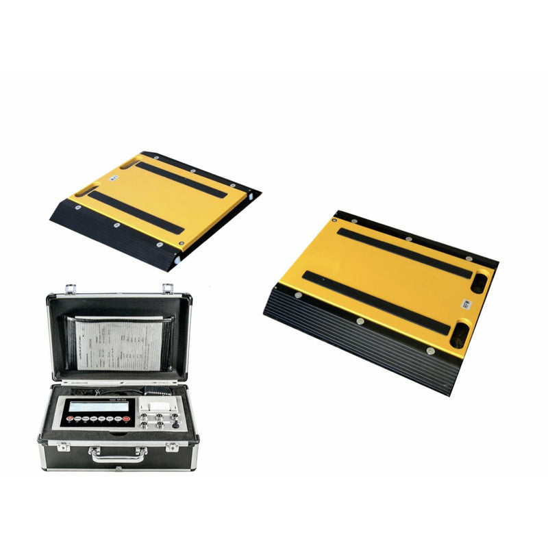 SellEton SL-928-1614  16" x 14" x 2" Two Portable Weigh Pads / Indicator & Printer / 20,000 lbs x 5 lb