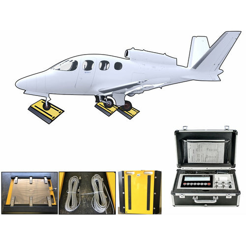 SellEton SL-AIR-928 Air Plane Weigh Pad System with Capacity of 75,000 lbs!