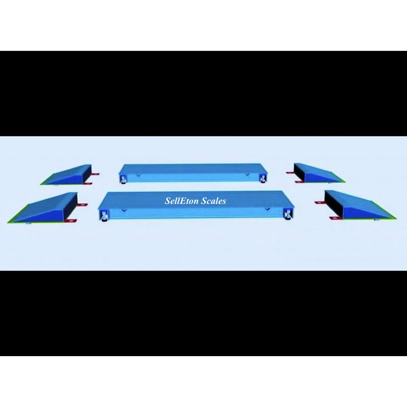 SellEton SL-60KX Heavy Duty 7' Truck Axle Scale with 60,000 lbs capacity ( Imported )