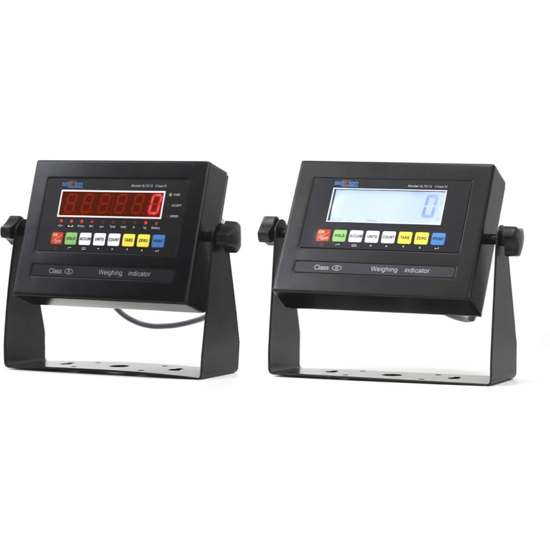 SellEton SL-7510 Mild Steel Indicator with RS-232 port (Optional Battery, 4-20 MA or 0-5v Relay)