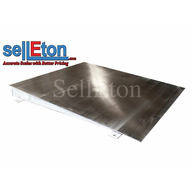 SellEton SL-750SS-4x3 Stainless steel Ramp for floor scale 48" x 40" x 4" 5000 cap