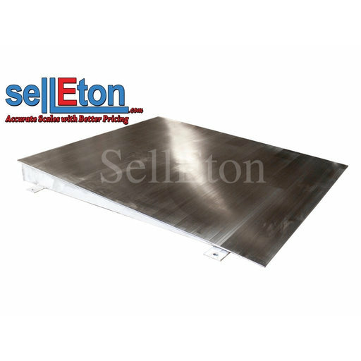 SellEton SL-750SS-4x3 Stainless steel Ramp for floor scale 48" x 40" x 4" 5000 cap