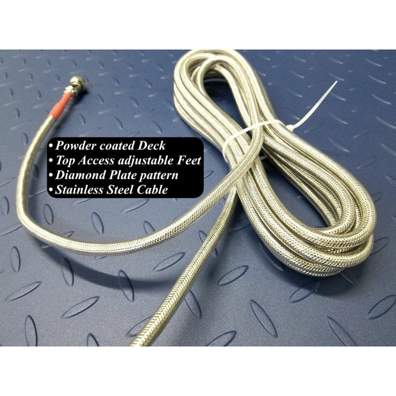 SellEton SL-800-4'x5' (48"x60") NTEP (Legal for Trade) Heavy Duty Floor Scale | Capacity of 1000 lbs, 2500 lbs, 5000 lbs, 10000 lbs & 20000 lbs | Industrial | Warehouse Scale